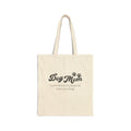 Dog Mom Cotton Canvas Tote Bag