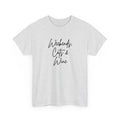 Weekends, Cats and Wine Cotton Tee